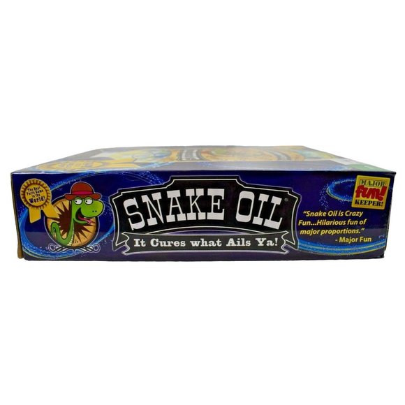 Out of the Box Snake Oil Card Party Game Mensa Select Complete - Picture 8 of 11